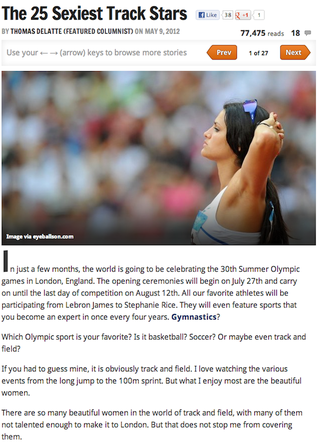 Illustration for article titled The 25 Sexiest "Sexiest Athlete" Slideshows From Bleacher Report In 2012: A Slideshow